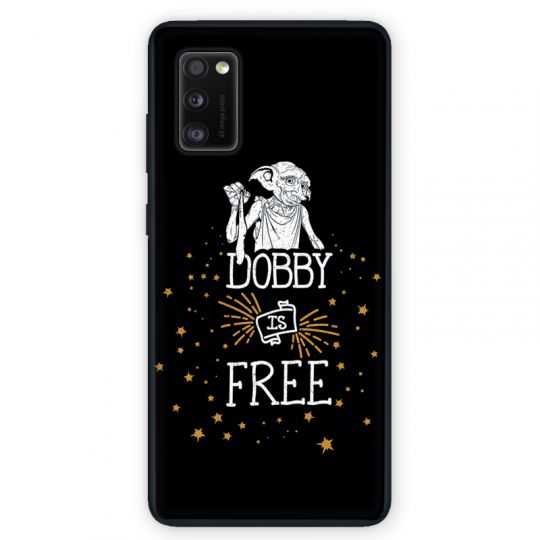 Coque pour Samsung Galaxy A41 WB License harry potter dobby Free N