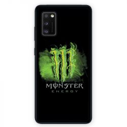 Coque pour Samsung Galaxy A41 Monster Energy Vert