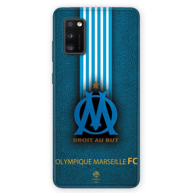 Coque pour Samsung Galaxy A41 Olympique Marseille OM Bande