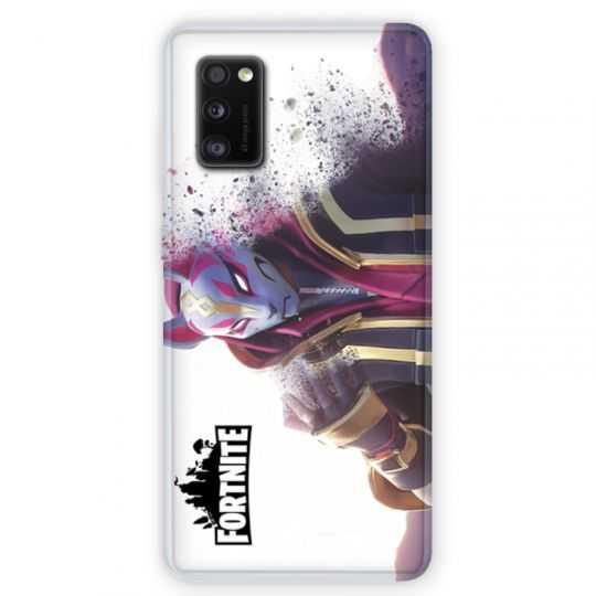 Coque pour Samsung Galaxy A41 Fortnite Blanc