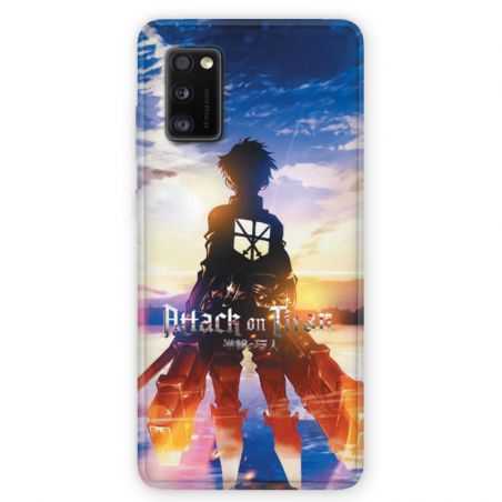 Coque pour Samsung Galaxy A41 Manga Attaque titans Soleil
