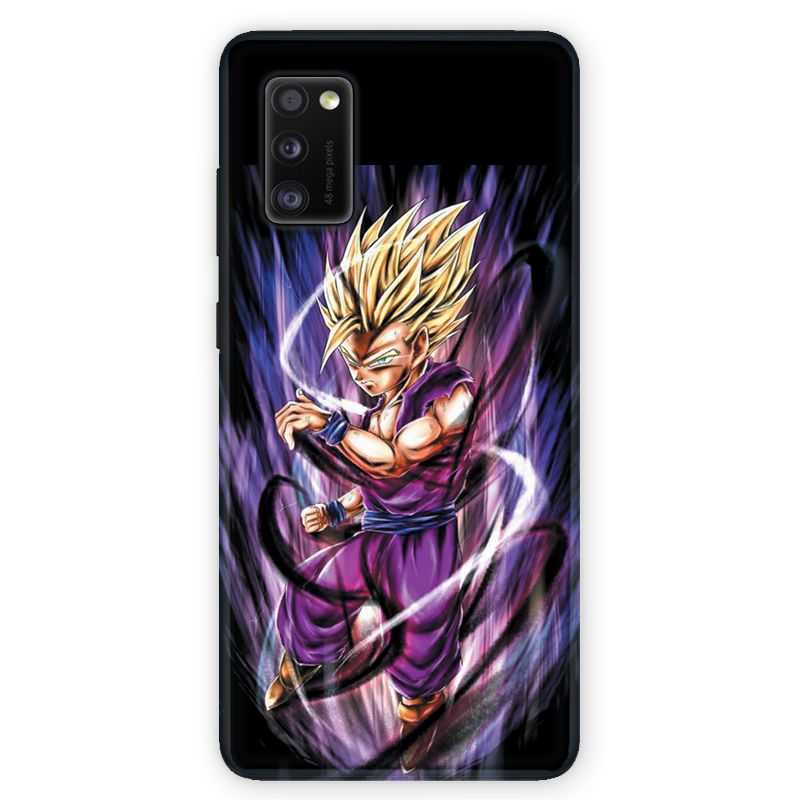 Coque pour Samsung Galaxy A41 Manga Dragon Ball Sangohan violet