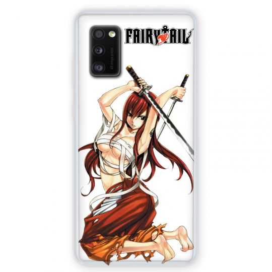 Coque pour Samsung Galaxy A41 Manga Fairy Tail Erza