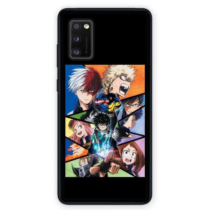 Coque pour Samsung Galaxy A41 Manga My hero academia noir