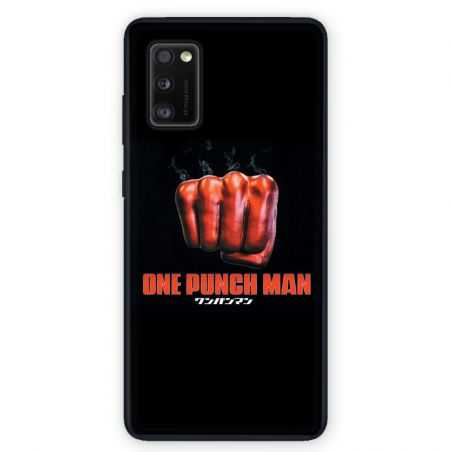 Coque pour Samsung Galaxy A41 Manga One Punch Man poing