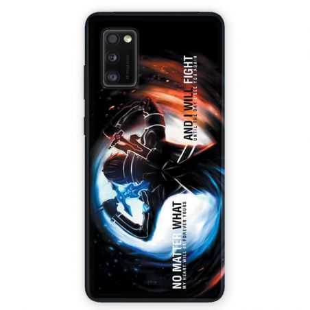 Coque pour Samsung Galaxy A41 Manga SAO sword Art Online Fight