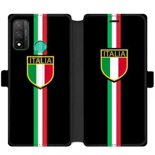 Housse cuir portefeuille pour Huawei P Smart (2020) Italie 3