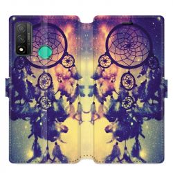 Housse cuir portefeuille pour Huawei P Smart (2020) attrape reve Colore