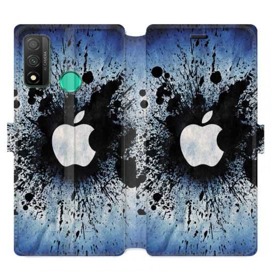 Housse cuir portefeuille pour Huawei P Smart (2020) Pomme éclaboussure