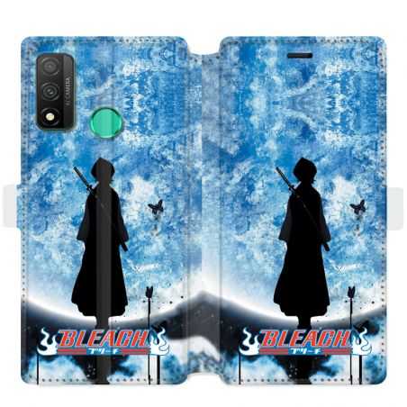 Housse cuir portefeuille pour Huawei P Smart (2020) Manga Bleach lune