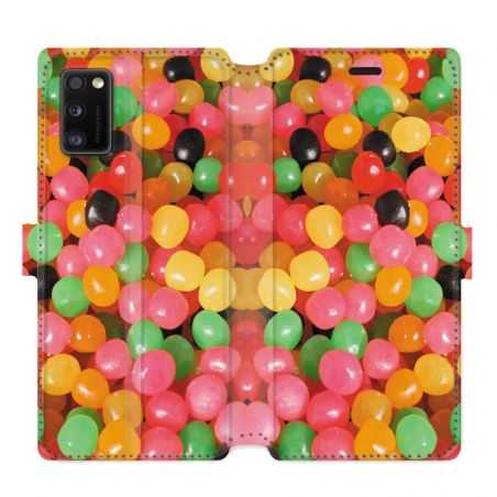 Housse cuir portefeuille pour Samsung Galaxy A41 Dragibus