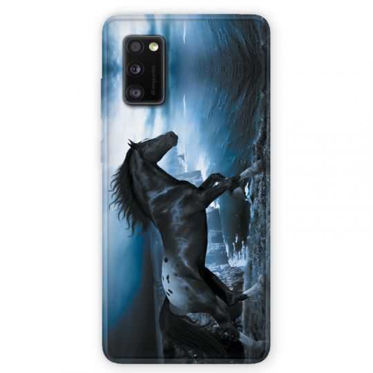 Coque pour Samsung Galaxy A41 Cheval