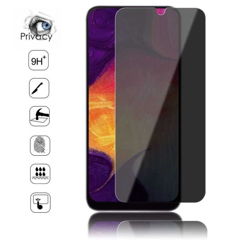 Verre trempé / Vitre de protection privée anti espion pour Samsung Galaxy A40