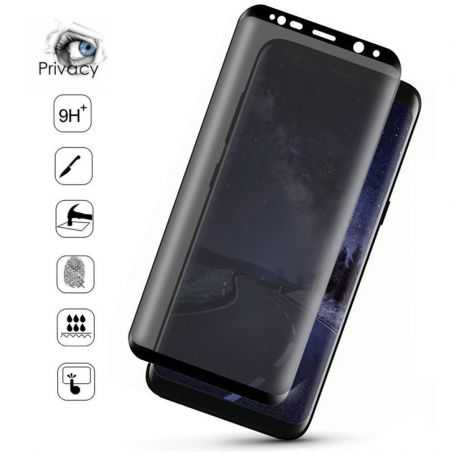 Verre trempé / Vitre de protection privée anti espion pour Samsung Galaxy S20