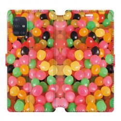 Housse cuir portefeuille pour Samsung Galaxy A51 Dragibus