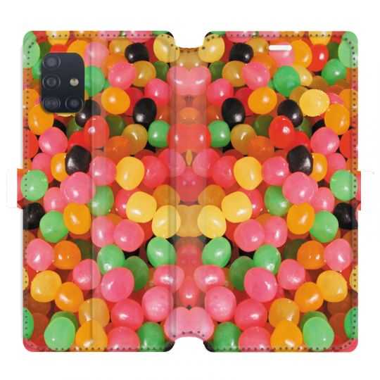 Housse cuir portefeuille pour Samsung Galaxy A51 Dragibus