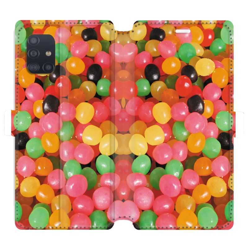 Housse cuir portefeuille pour Samsung Galaxy A51 Dragibus