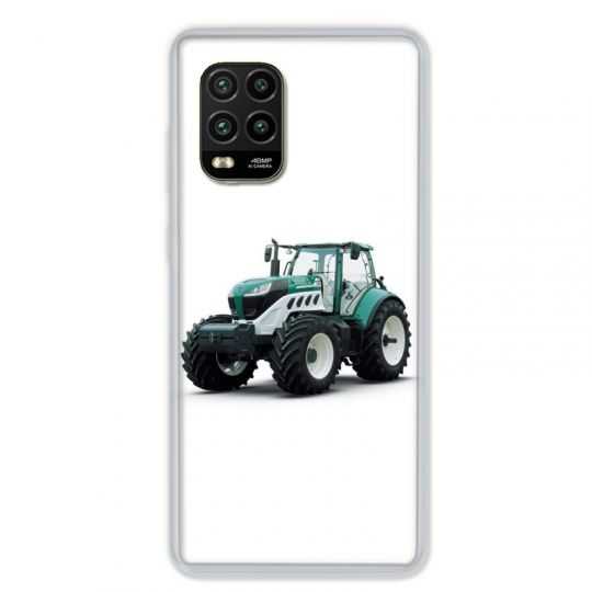 Coque pour Xiaomi Mi 10 Lite 5G - Agriculture Tracteur Blanc