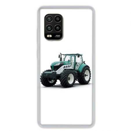 Coque pour Xiaomi Mi 10 Lite 5G - Agriculture Tracteur Blanc