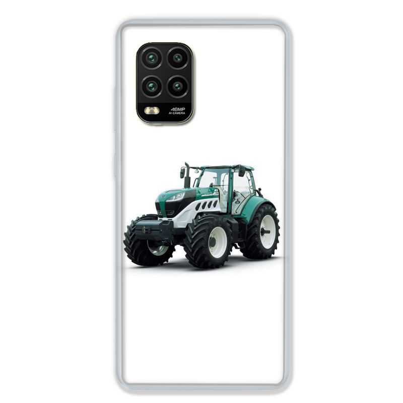Coque pour Xiaomi Mi 10 Lite 5G - Agriculture Tracteur Blanc