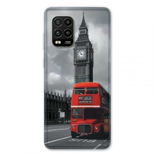 Coque pour Xiaomi Mi 10 Lite 5G - Angleterre London Bus