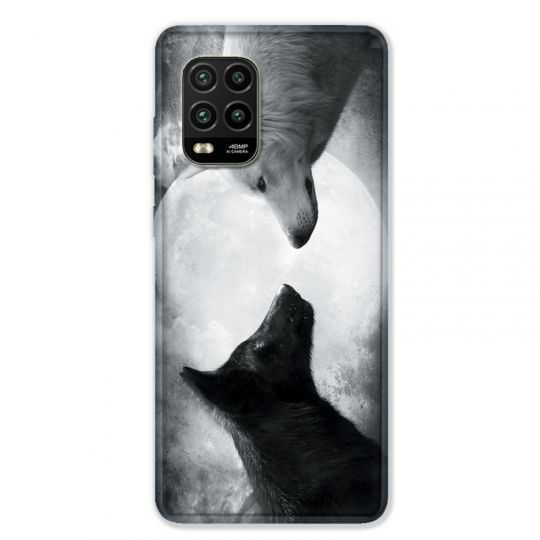 Coque pour Xiaomi Mi 10 Lite 5G - Loup Duo