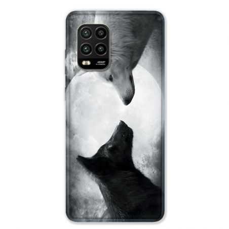 Coque pour Xiaomi Mi 10 Lite 5G - Loup Duo