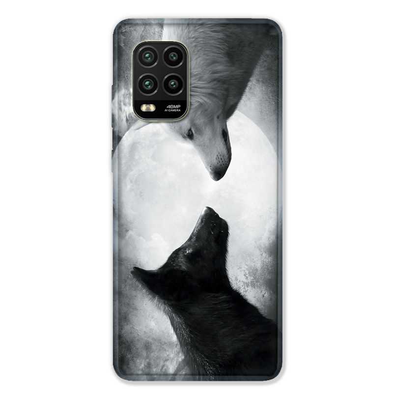Coque pour Xiaomi Mi 10 Lite 5G - Loup Duo