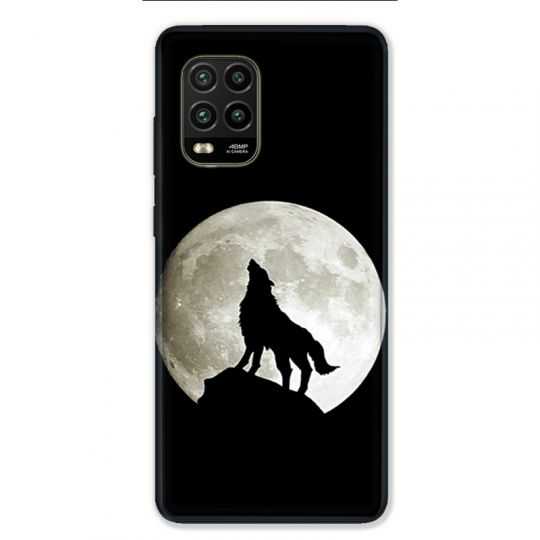 Coque pour Xiaomi Mi 10 Lite 5G - Loup Noir
