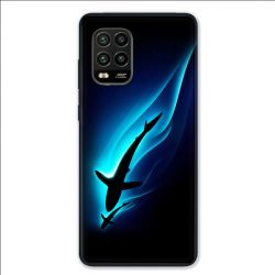 Coque pour Xiaomi Mi 10 Lite 5G - Requin Noir