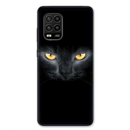 Coque pour Xiaomi Mi 10 Lite 5G - Chat Noir