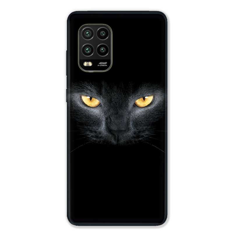Coque pour Xiaomi Mi 10 Lite 5G - Chat Noir