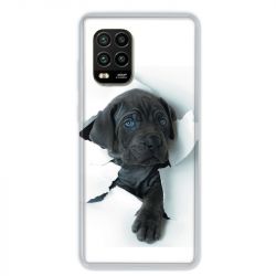 Coque pour Xiaomi Mi 10 Lite 5G - Chien noir