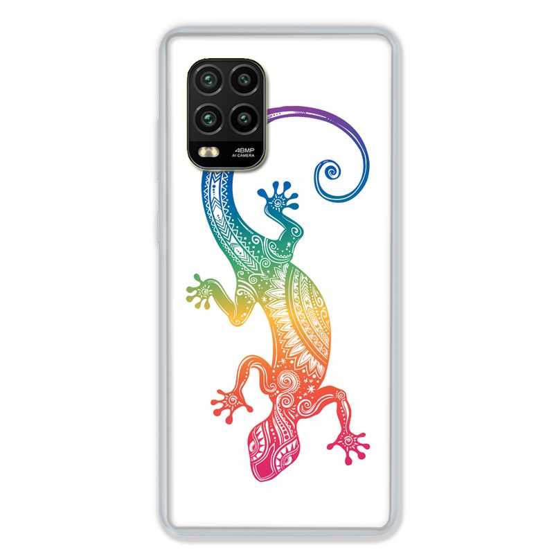 Coque pour Xiaomi Mi 10 Lite 5G - Animaux Maori Salamandre color