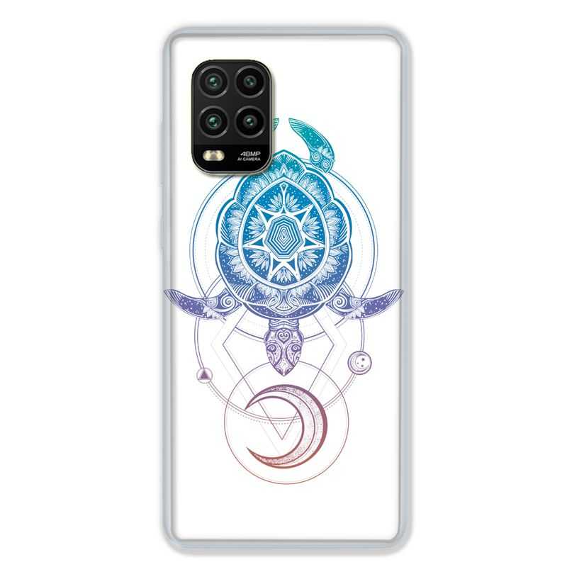 Coque pour Xiaomi Mi 10 Lite 5G - Animaux Maori tortue color