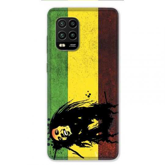 Coque pour Xiaomi Mi 10 Lite 5G - Bob Marley Drapeau
