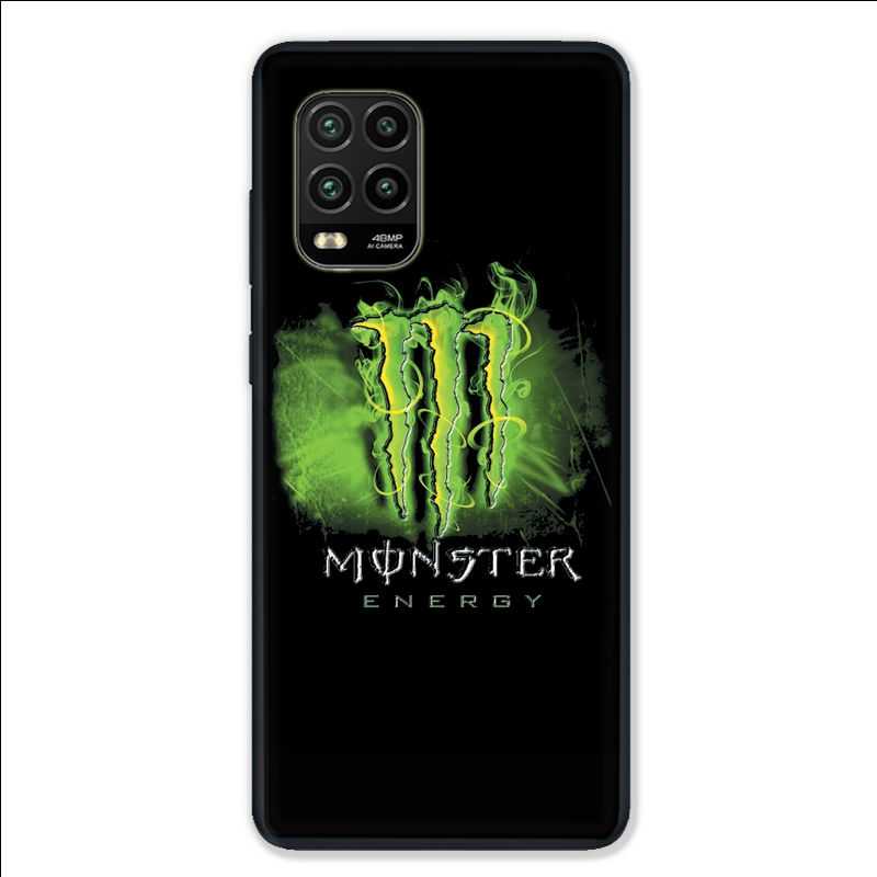 Coque pour Xiaomi Mi 10 Lite 5G - Monster Energy Vert