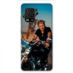 Coque pour Xiaomi Mi 10 Lite 5G - Johnny Hallyday Moto