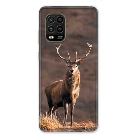 Coque pour Xiaomi Mi 10 Lite 5G - chasse chevreuil Blanc