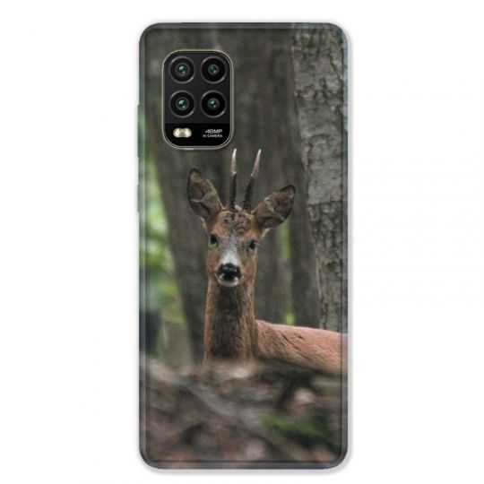 Coque pour Xiaomi Mi 10 Lite 5G - chasse chevreuil Bois