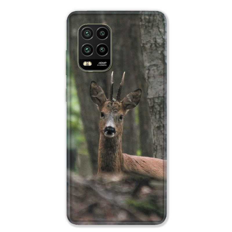 Coque pour Xiaomi Mi 10 Lite 5G - chasse chevreuil Bois