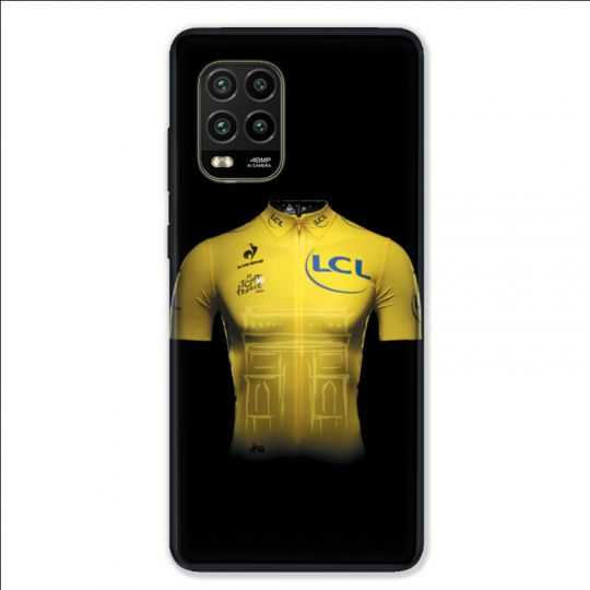Coque pour Xiaomi Mi 10 Lite 5G - Cyclisme Maillot jaune