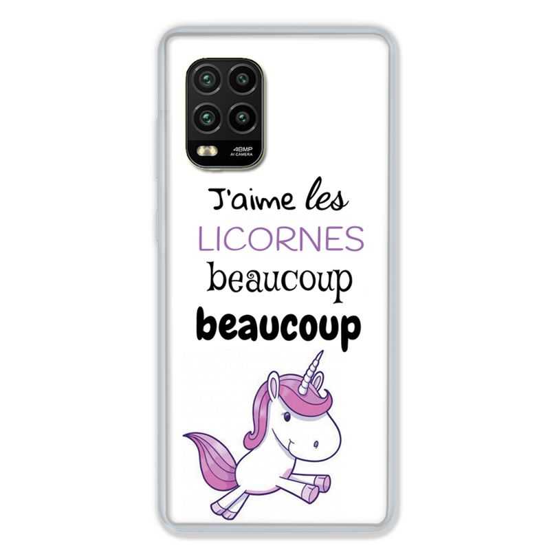 Coque pour Xiaomi Mi 10 Lite 5G - Decale licornes