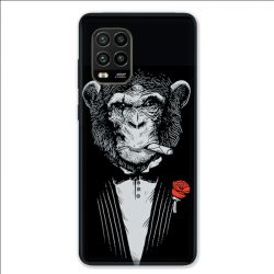 Coque pour Xiaomi Mi 10 Lite 5G - Decale Singe Mafia