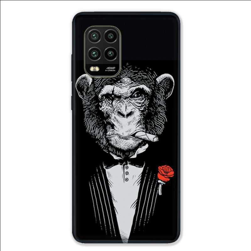 Coque pour Xiaomi Mi 10 Lite 5G - Decale Singe Mafia