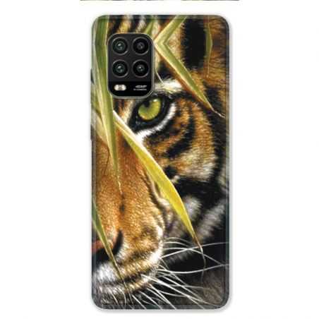Coque pour Xiaomi Mi 10 Lite 5G - œil tigre