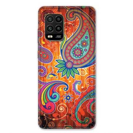 Coque pour Xiaomi Mi 10 Lite 5G - fleur psychedelic