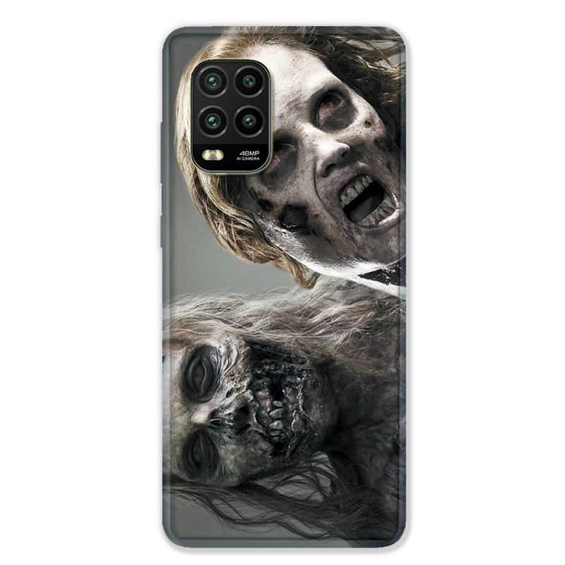 Coque pour Xiaomi Mi 10 Lite 5G - Zombie blanc