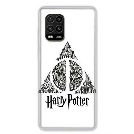 Coque pour Xiaomi Mi 10 Lite 5G - WB License harry potter pattern triangle Blanc