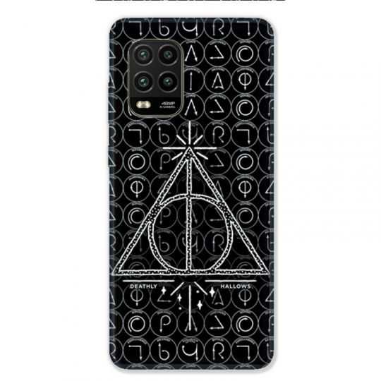 Coque pour Xiaomi Mi 10 Lite 5G - WB License harry potter pattern triangle noir